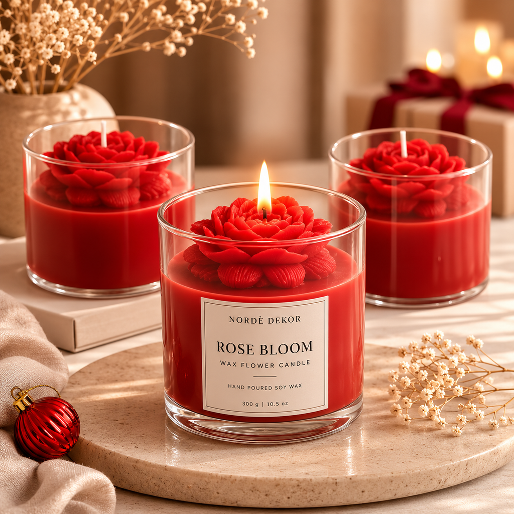Norde Dekor Wax Ice Candle collection