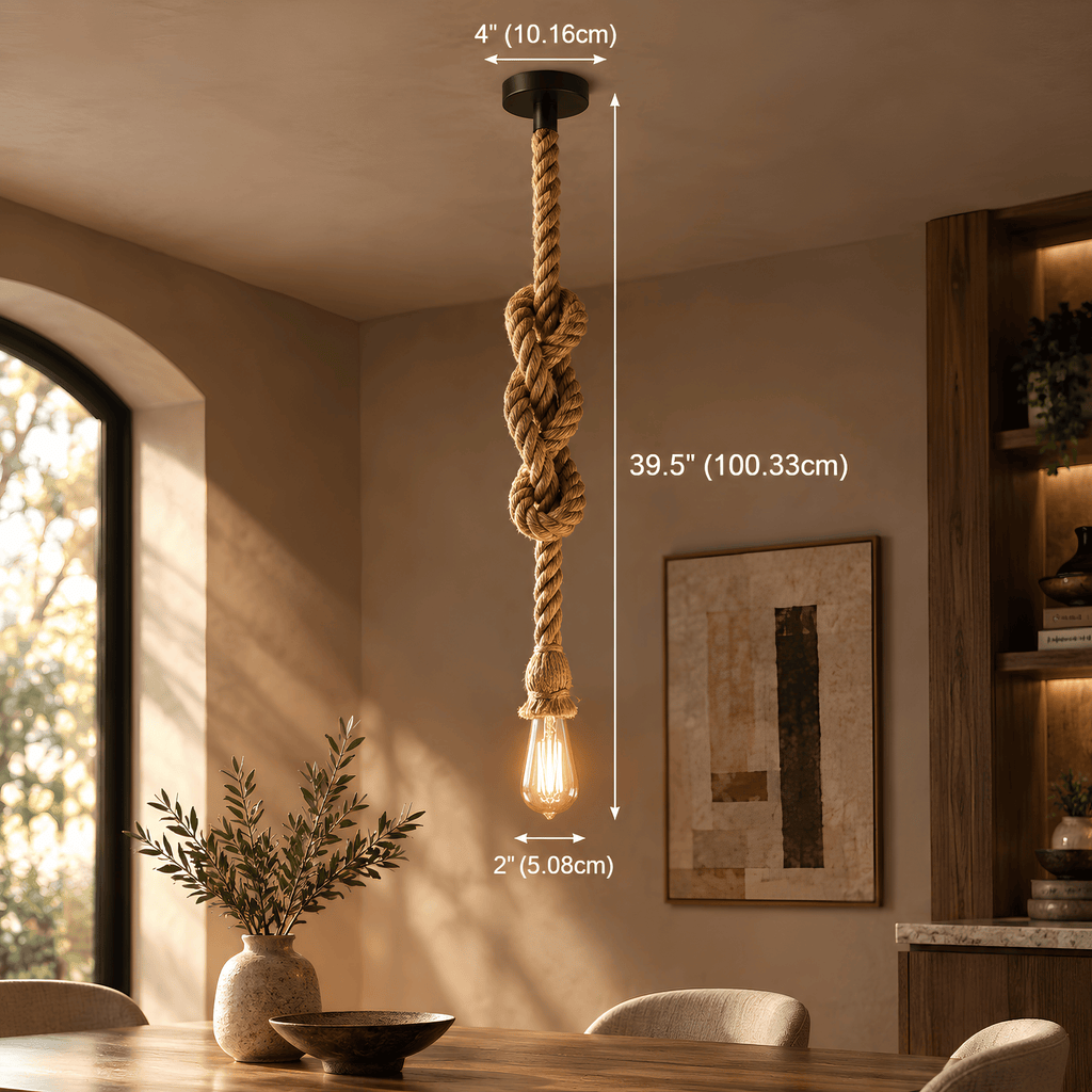 Nordè Corda™ Rope Pendant Light