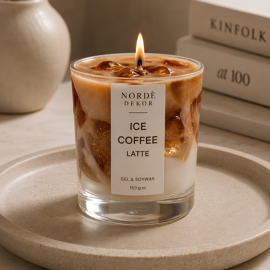 Norde Dekor Ice Latte Candle