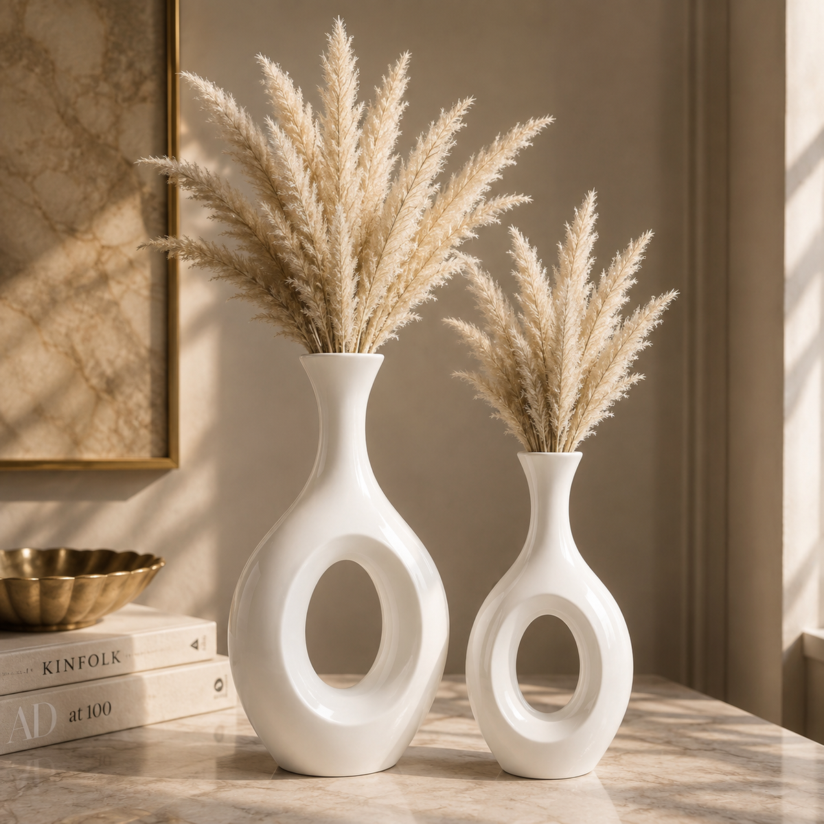 NORDÈ ÉLYSÉE - Modern Ceramic Vase Set