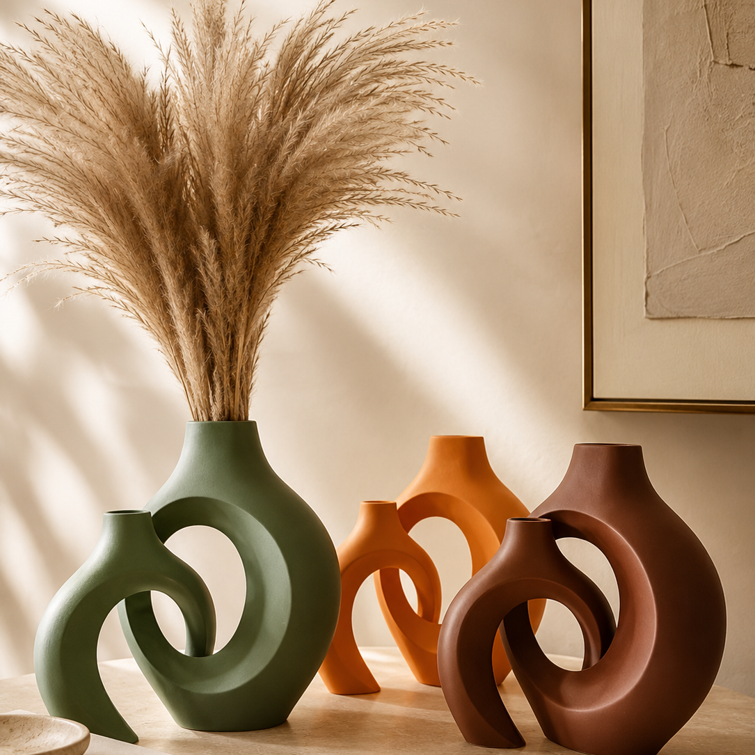 Élan Sculptural Vase Collection