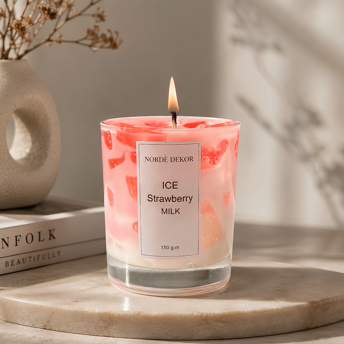 Nordè Ice Latte Scented Candles