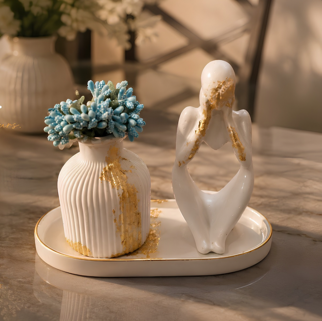 The Muse Trio — Sculptural Decor Set