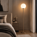 NORDÈ ÉCLAT™ Sculptural Glass Globe Floor Lamp