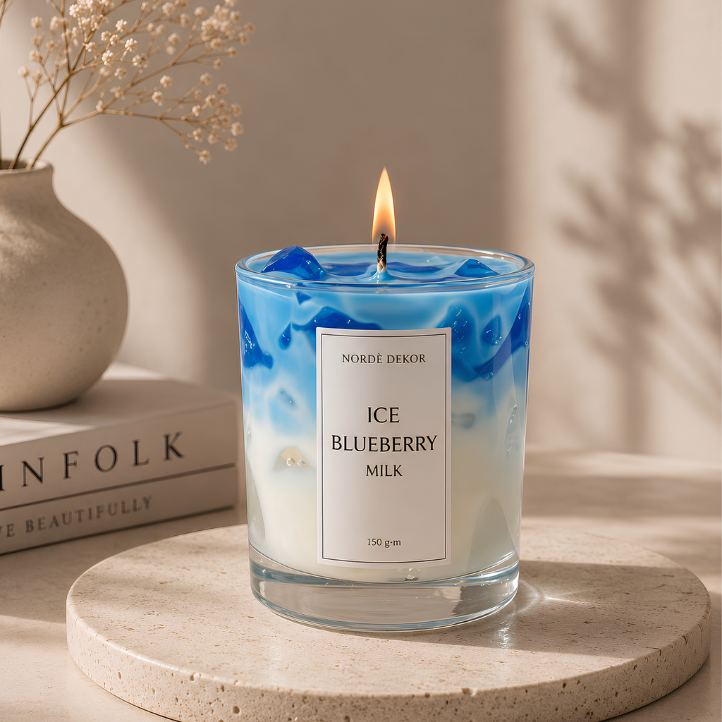 Norde Dekor Ice Latte Candle styling
