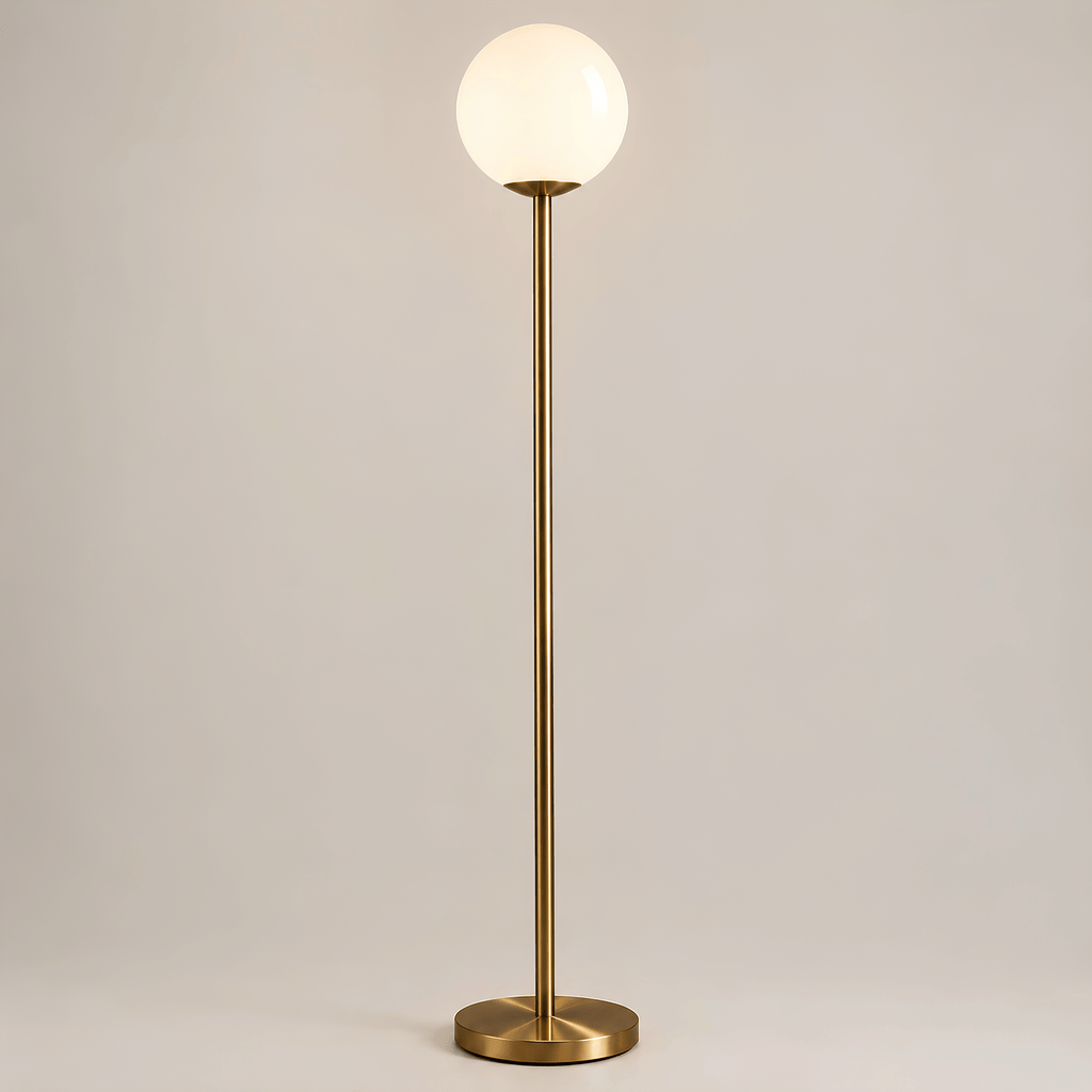 NORDÈ ÉCLAT™ Sculptural Glass Globe Floor Lamp