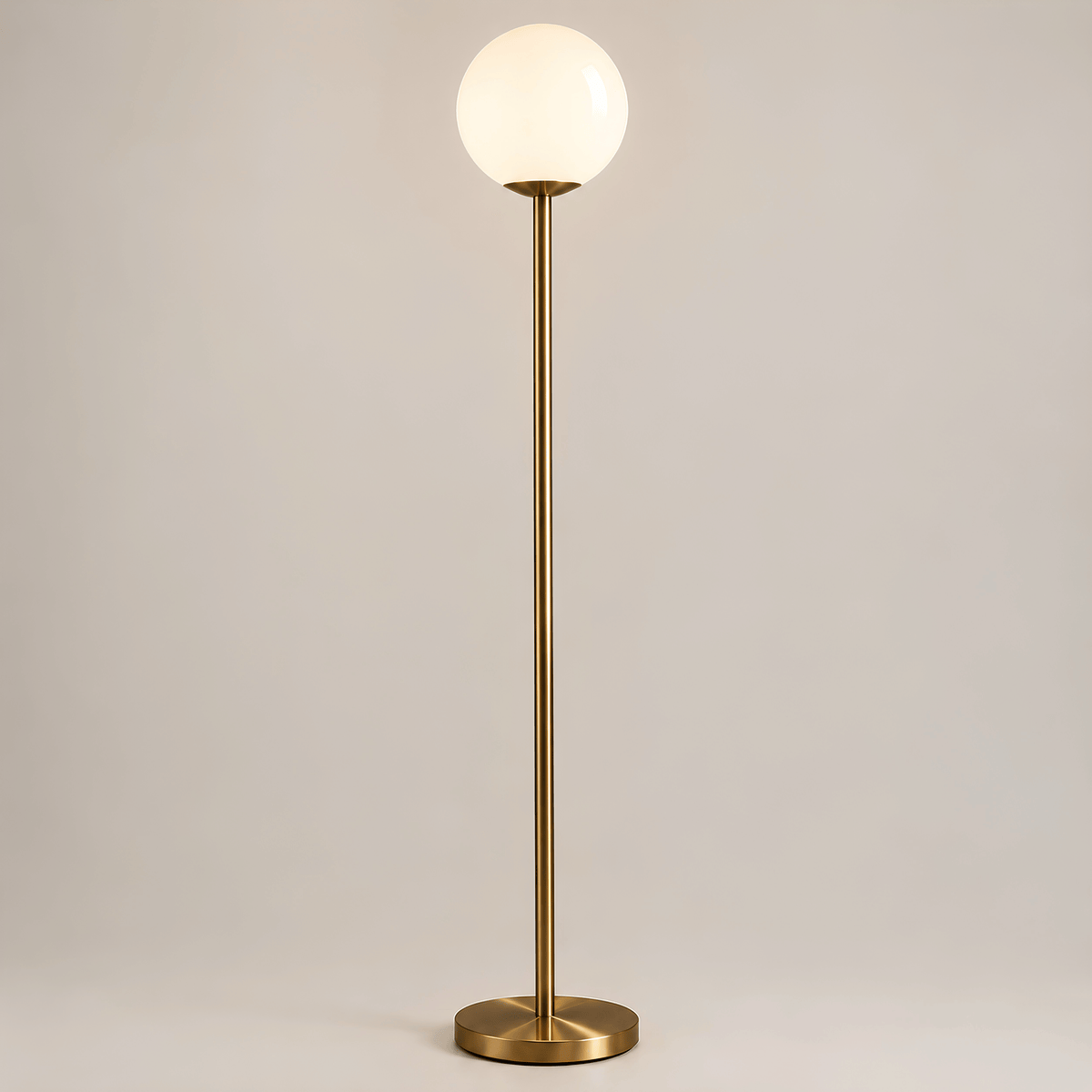 NORDÈ ÉCLAT™ Sculptural Glass Globe Floor Lamp