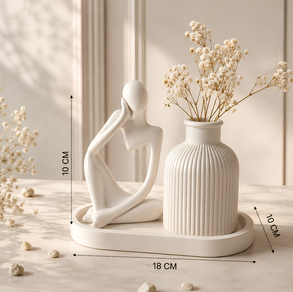 The Muse Trio — Sculptural Decor Set