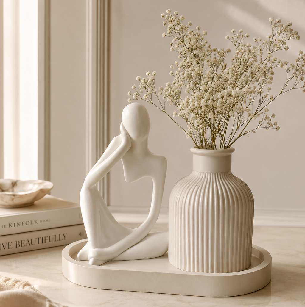 The Muse Trio — Sculptural Decor Set