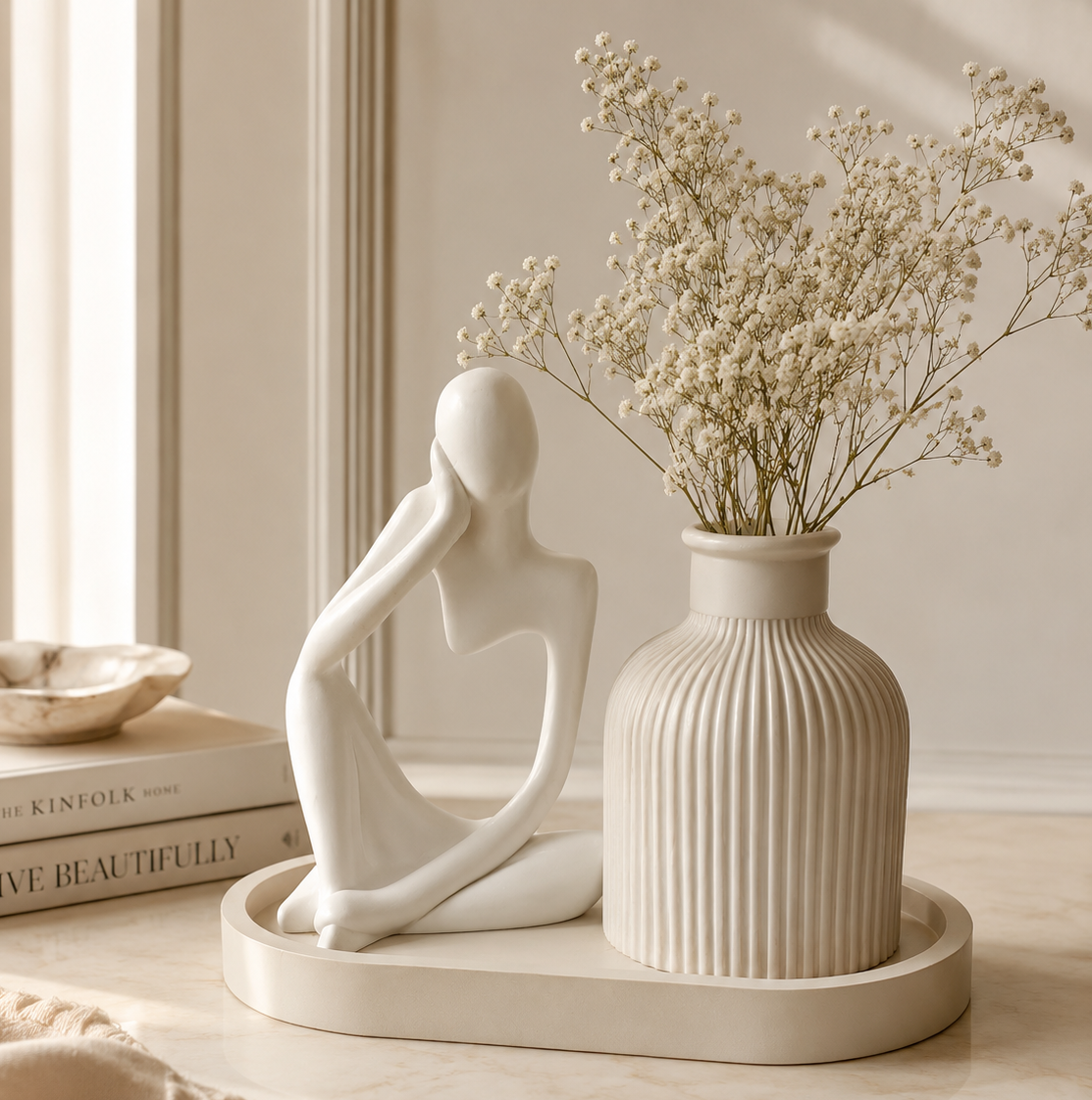 The Muse Trio — Sculptural Decor Set