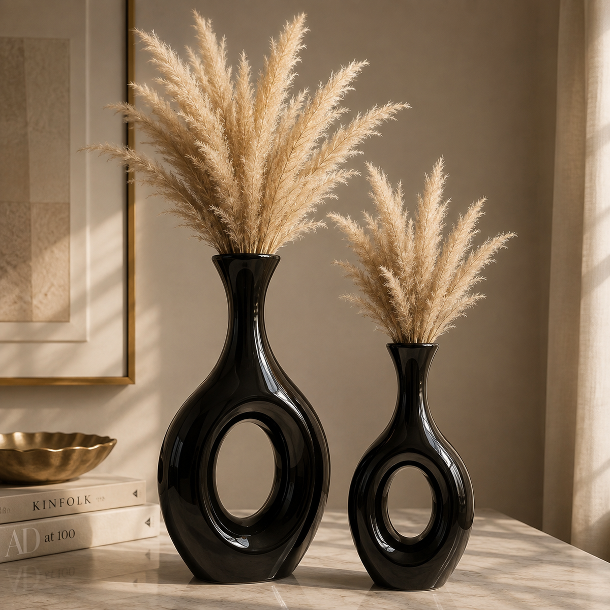 NORDÈ ÉLYSÉE - Modern Ceramic Vase Set