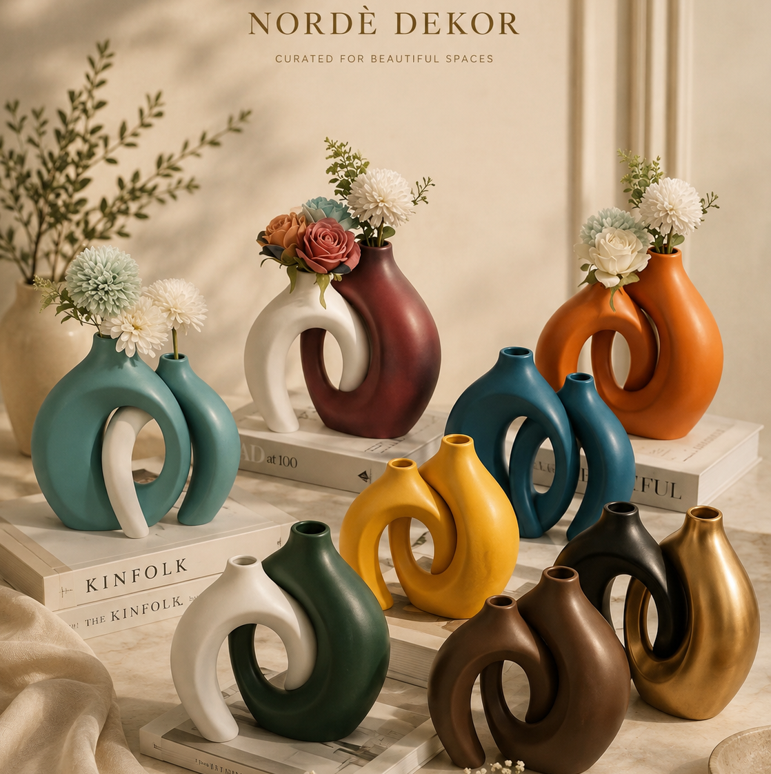 Élan Sculptural Vase Collection
