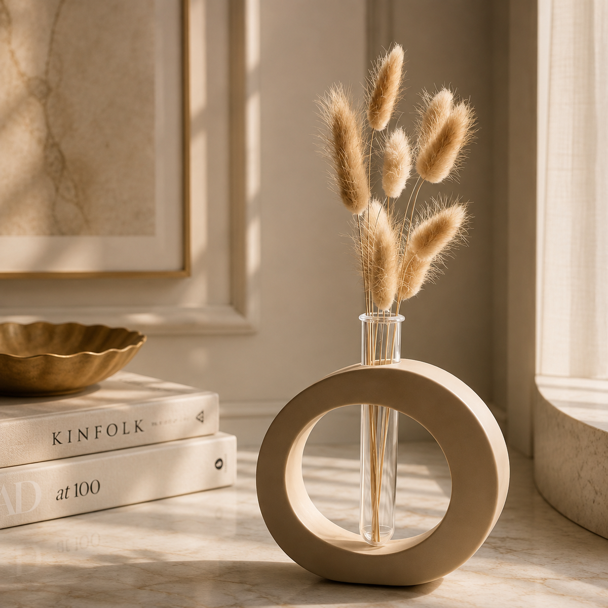 NORDÈ ÉCLAT™ Sculptural Oval Vase