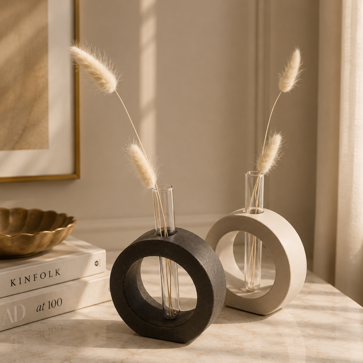 NORDÈ ÉCLAT™ Sculptural Oval Vase